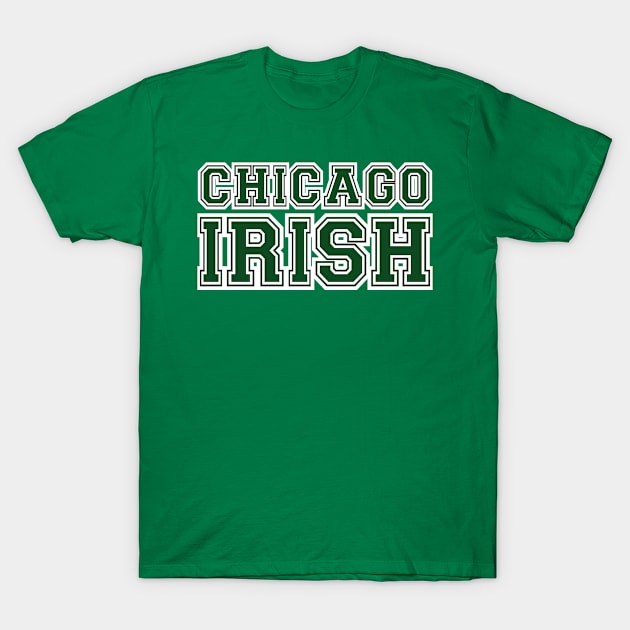 Chicago Irish Saint Patrick's Day T-Shirt by HappyPeeps